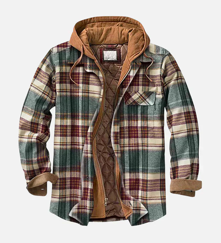 Десислава - Пачуърк яке с мотив каре