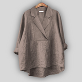 Надежда - Линена блузка “Розова Аура”