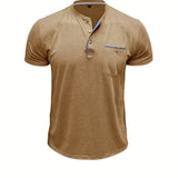 Теодора - Стилна тениска с кръгло деколте и джоб