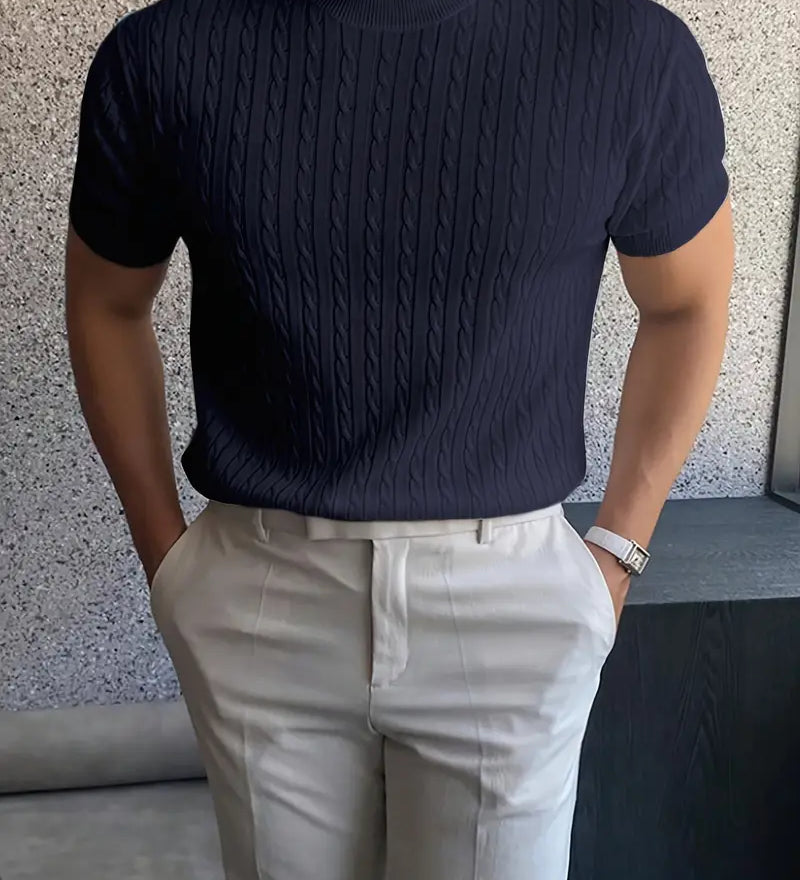 Мария - Елегантен пуловер от трико