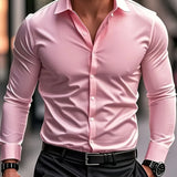 Десислава - Елегантна риза с дълги ръкави и копчета