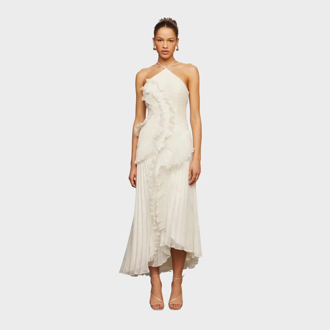 Виктория - Ръбеста Маки Рокля