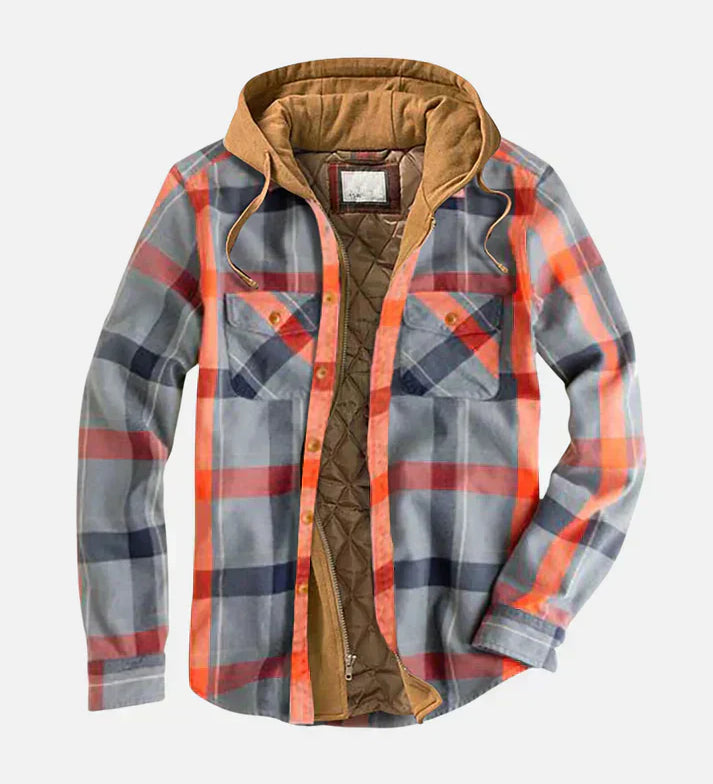 Десислава - Пачуърк яке с мотив каре