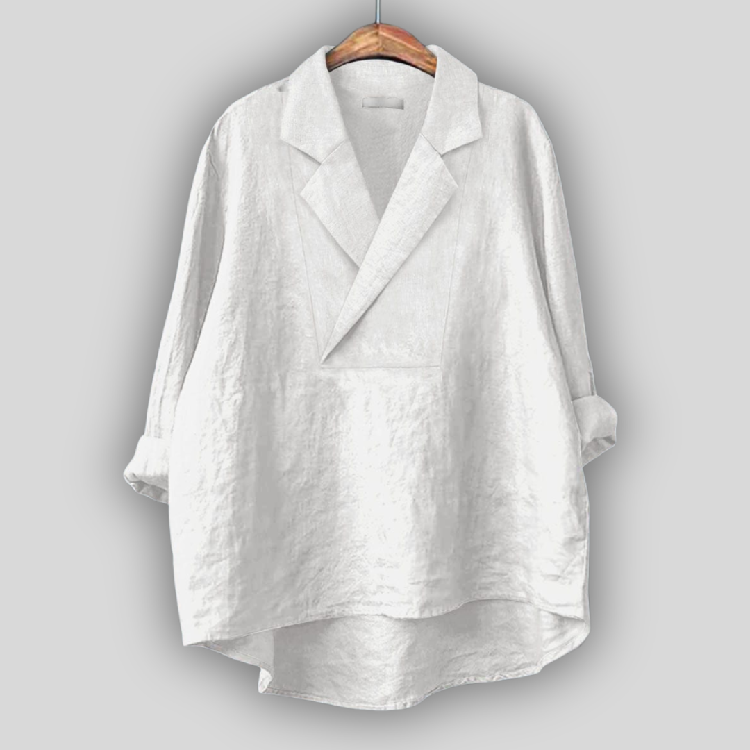 Надежда - Линена блузка “Розова Аура”