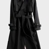 Емилия - Класическо палто тип тренч