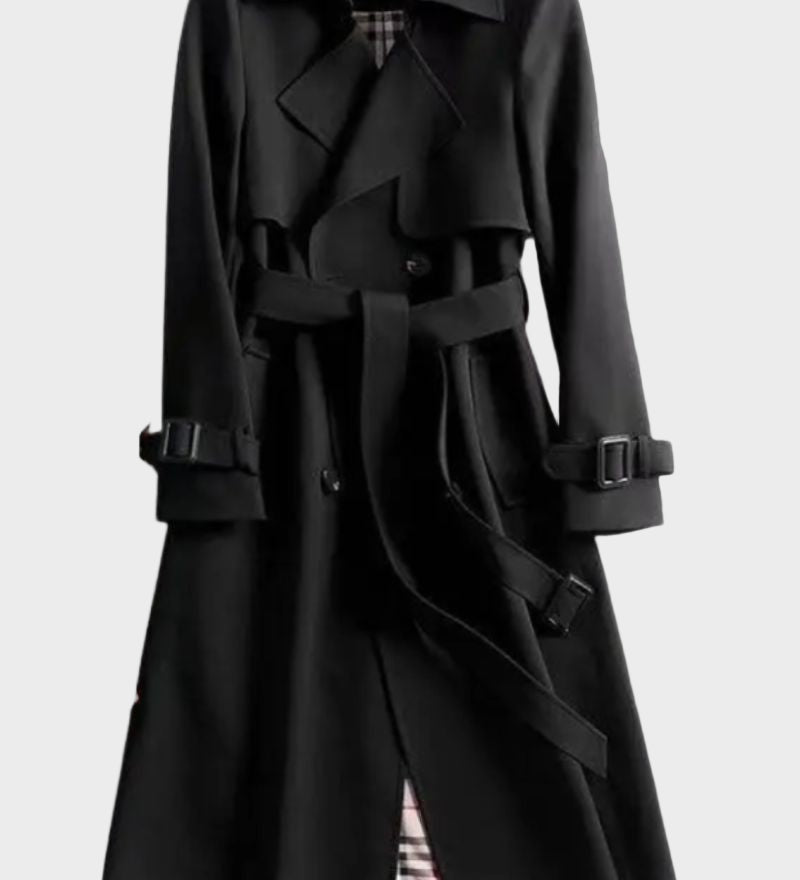 Емилия - Класическо палто тип тренч