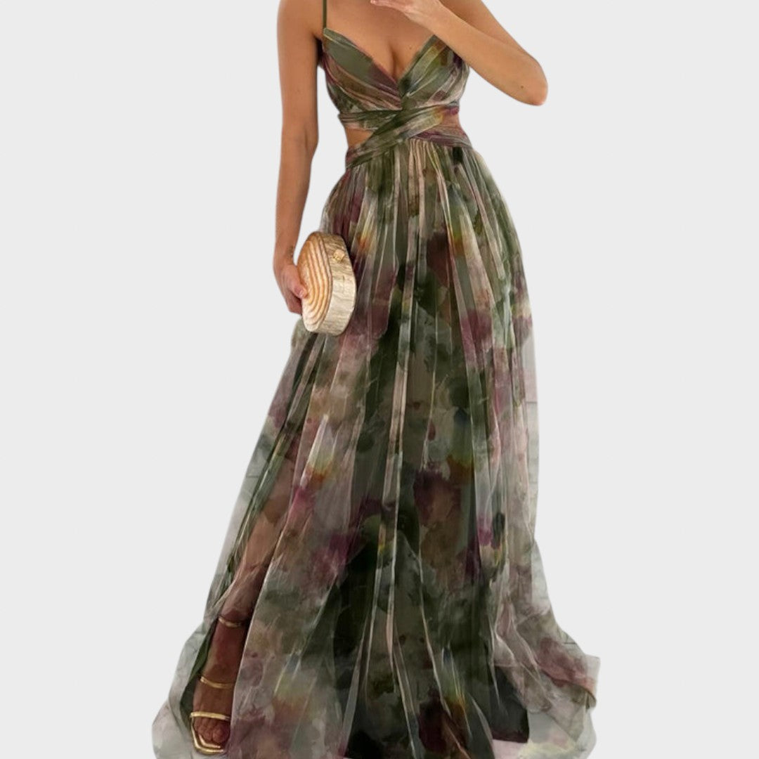 Лилия - Цветна Макси Рокля за Безупречна Елегантност