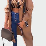 Татяна - Дълго палто с качулка