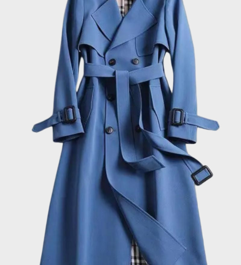 Емилия - Класическо палто тип тренч