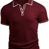 Даниела - Елегантно поло с къси ръкави