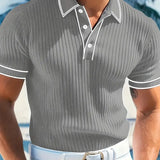 Даниела - Елегантно поло с къси ръкави