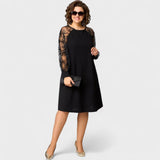 Елена - Елегантна Чипкова Рокля