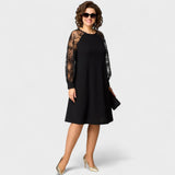 Елена - Елегантна Чипкова Рокля