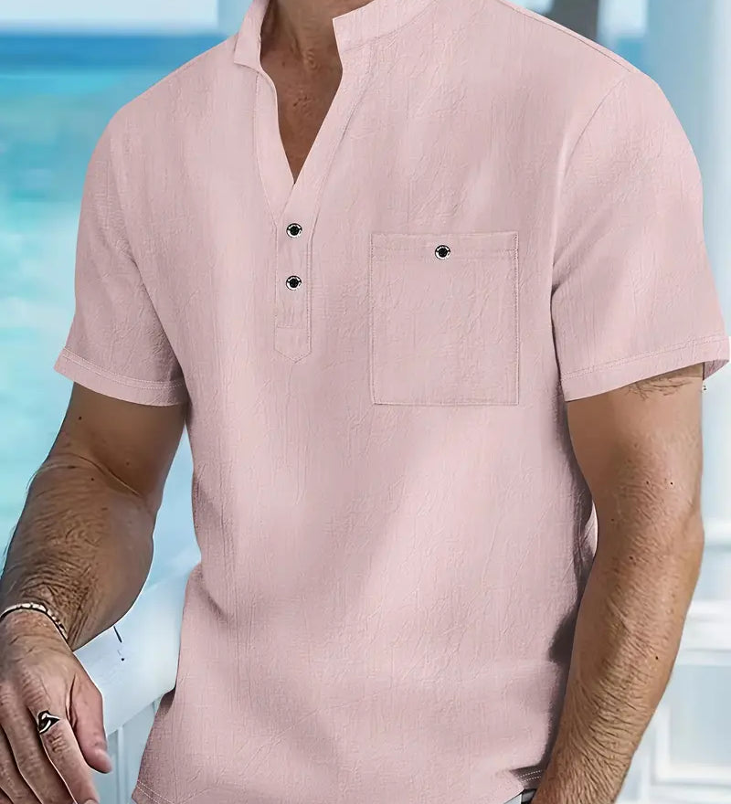 Надежда - Елегантна риза с къс ръкав