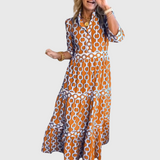 Десислава - Рокля със средиземноморски десен