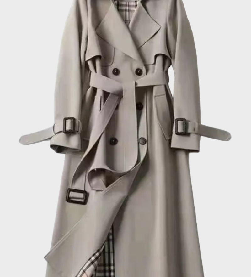 Емилия - Класическо палто тип тренч