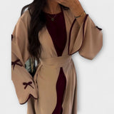 Елена - Кардиган и Рокля в Комбинация с Рейстра Декорация