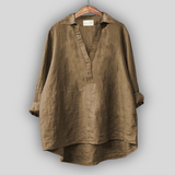 Магдалена - Лятна Блуза с V Изрез