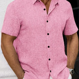 Мария - Лека риза с къс ръкав от лен