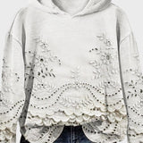 Надежда - Джъмпер с Капюшон от Дантела в Зелено