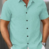 Мария - Лека риза с къс ръкав от лен