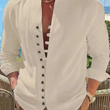 Полина - Лека памучна риза с дълги ръце