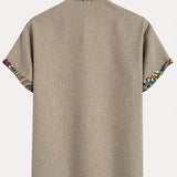 Яна - Елегантна риза с къси ръкави