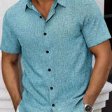 Мария - Лека риза с къс ръкав от лен