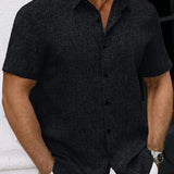 Мария - Лека риза с къс ръкав от лен