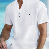 Надежда - Елегантна риза с къс ръкав