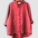 Мария - Линена блуза Кава Спокойствие