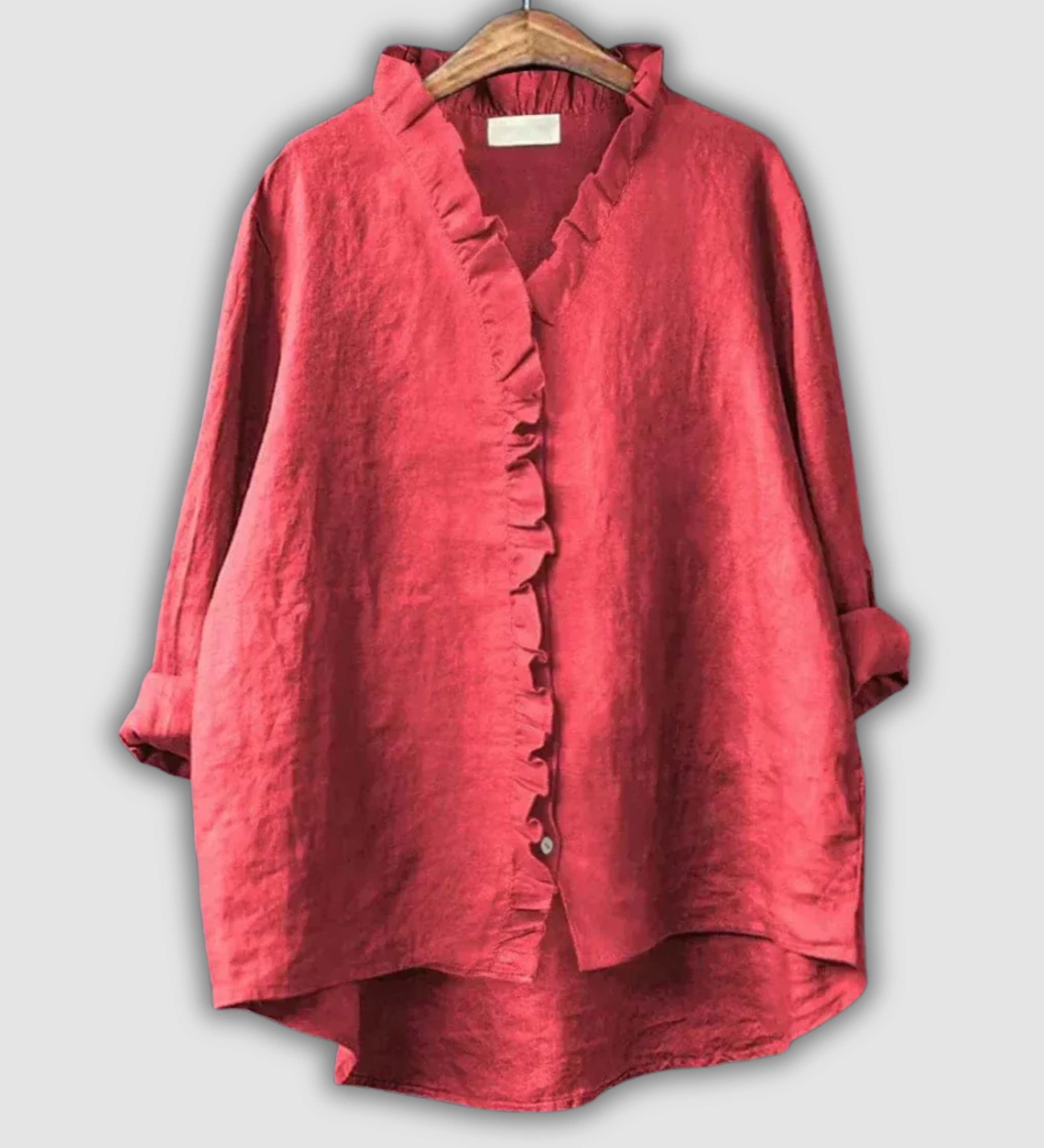 Мария - Линена блуза Кава Спокойствие