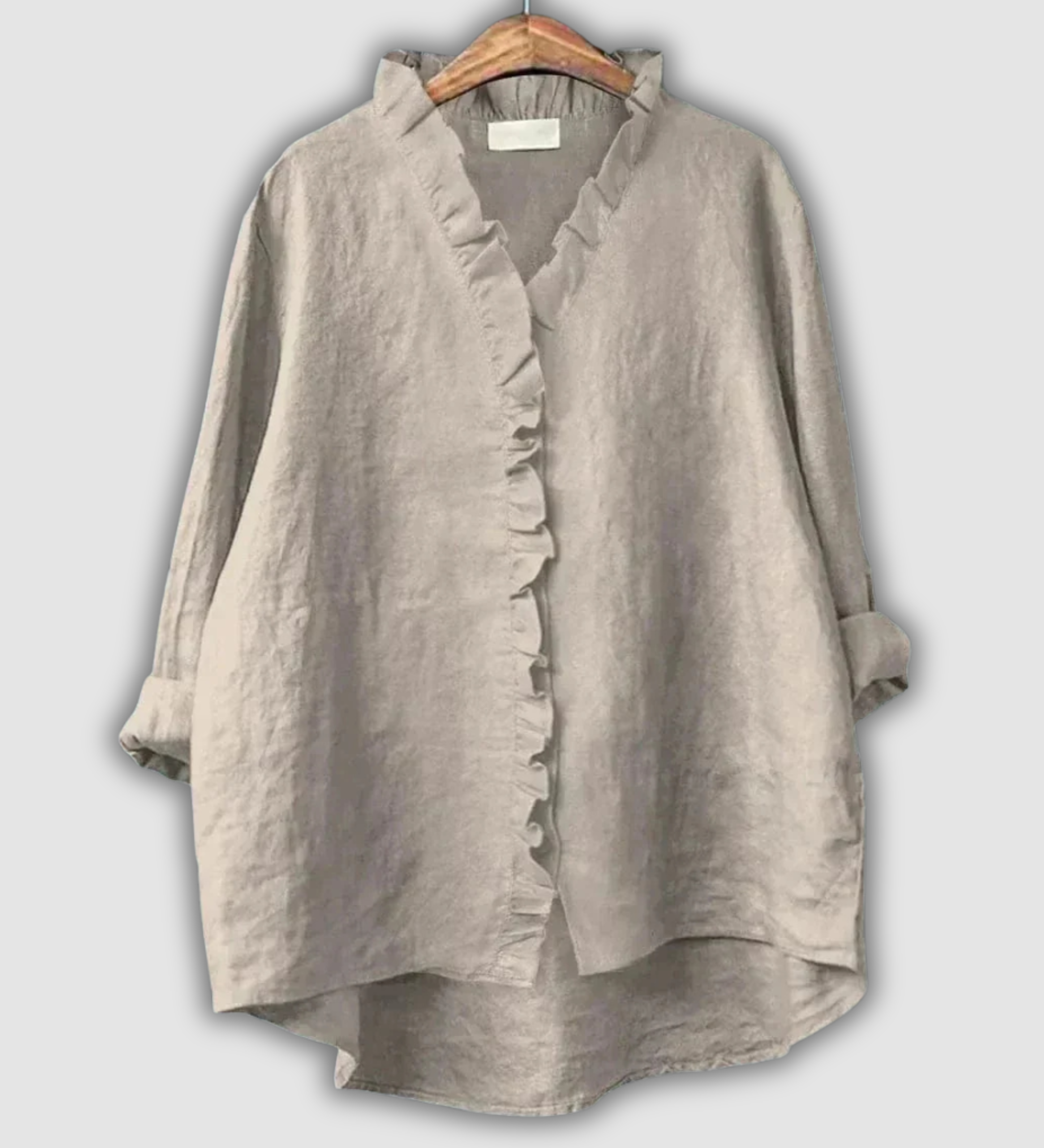 Мария - Линена блуза Кава Спокойствие