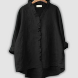 Мария - Линена блуза Кава Спокойствие