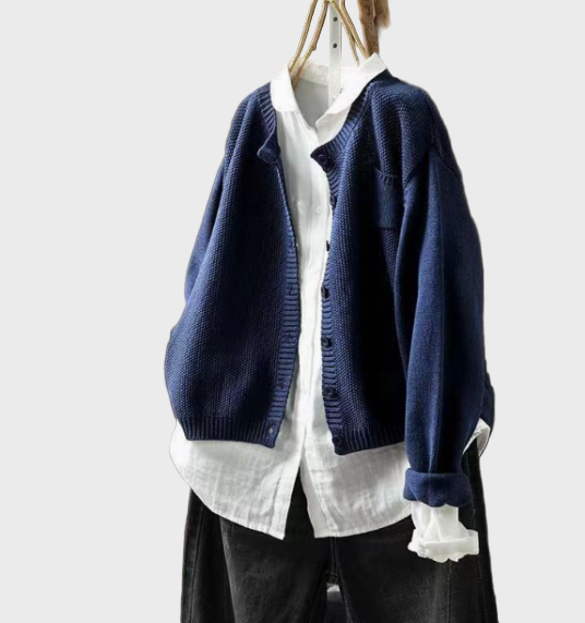 Виктория - Мек Плетен Жилетка