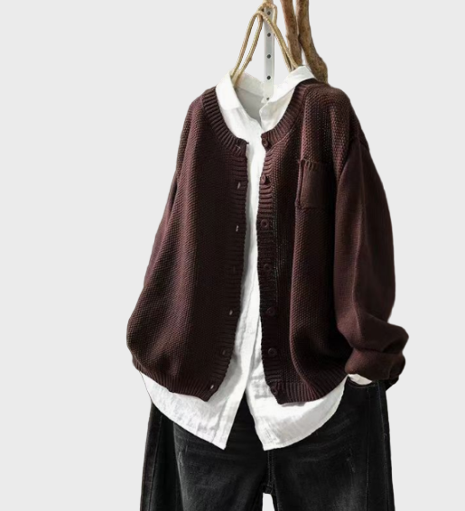 Виктория - Мек Плетен Жилетка