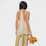 Радостина - Рокля със сатенена панделка