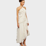 Виктория - Дълга рокля с волани