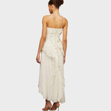 Виктория - Дълга рокля с волани