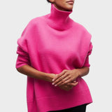 Милена - Блуза с Висок Вратник