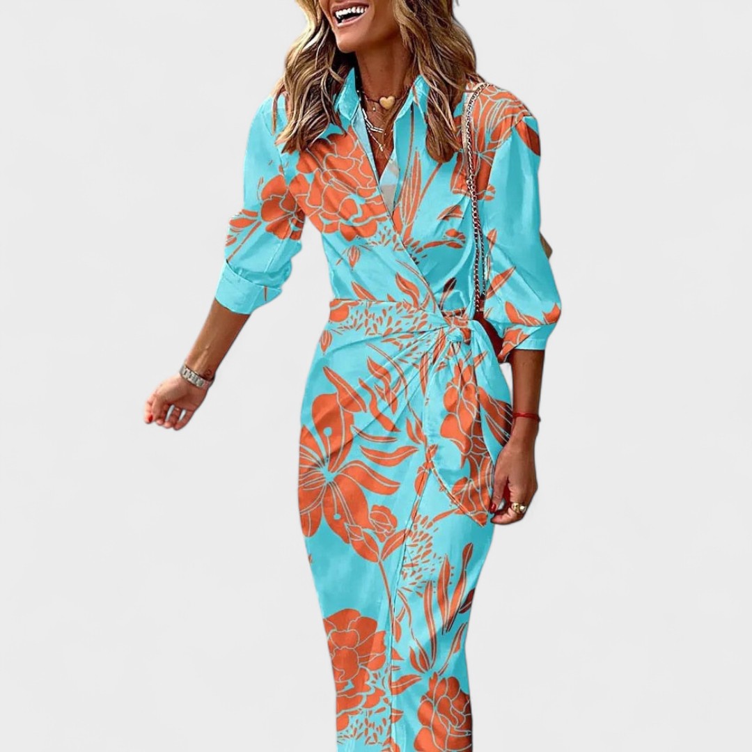 Десислава - Шарена дълга рокля