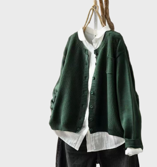 Виктория - Мек Плетен Жилетка