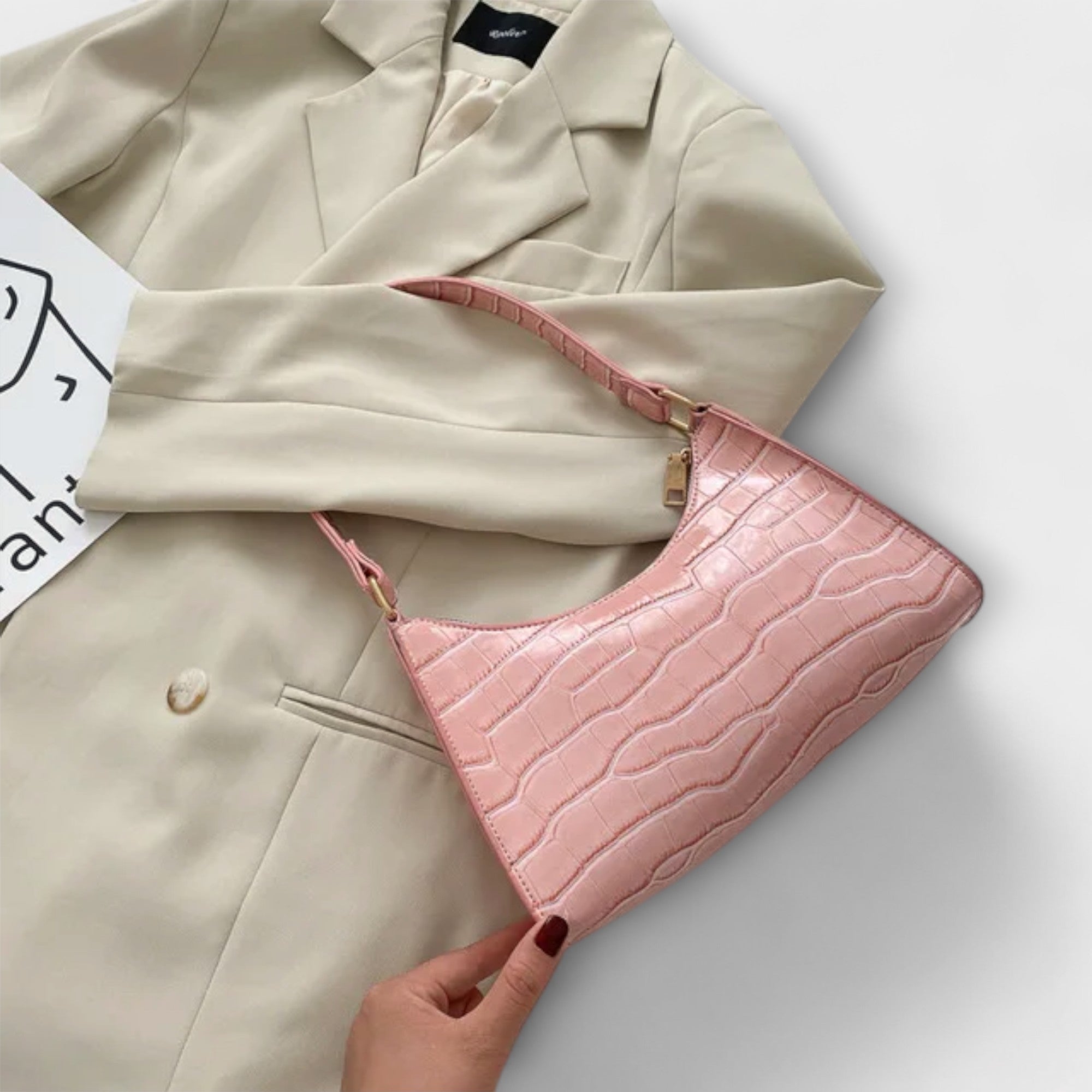 Любомира - Блестяща Кожна Чанта