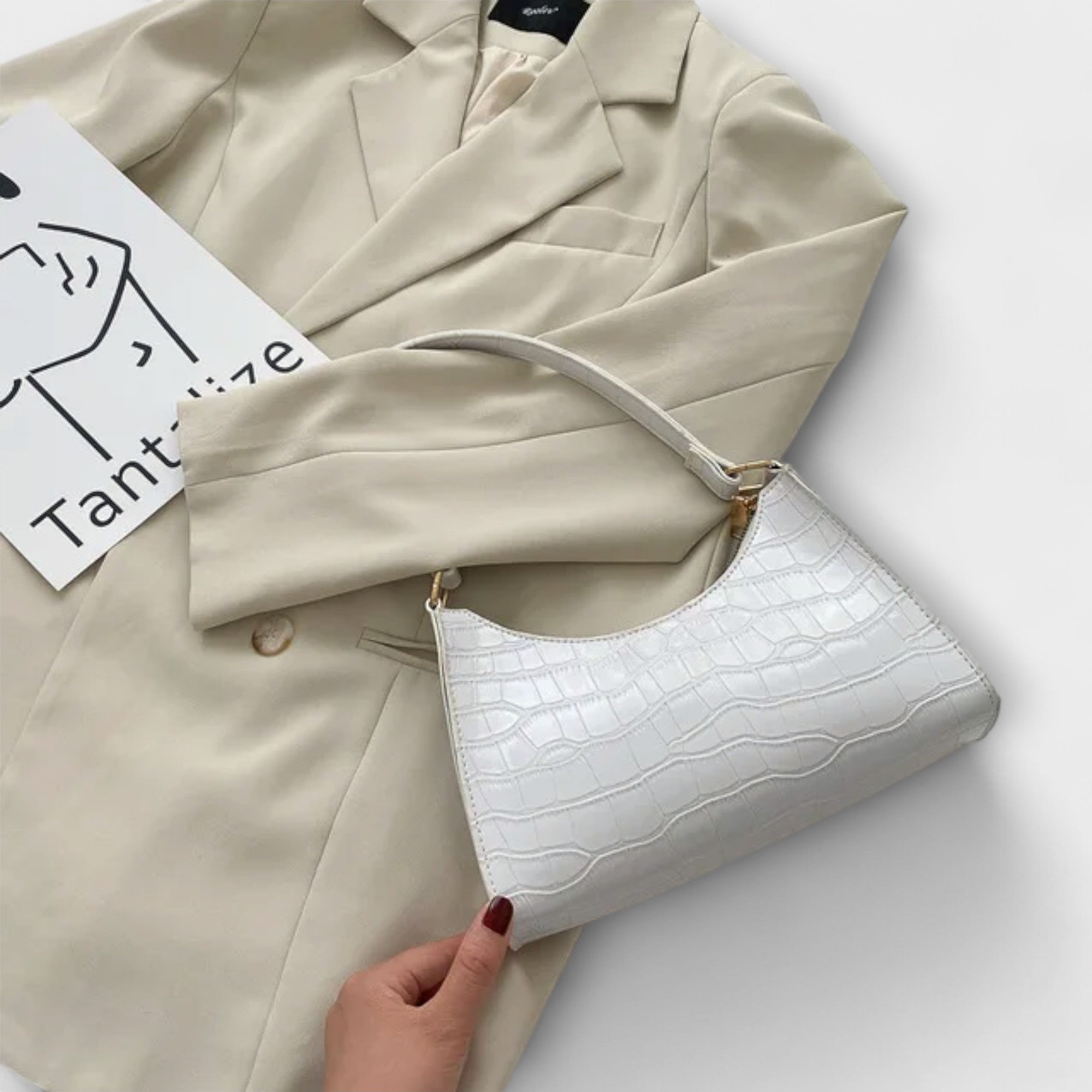 Любомира - Блестяща Кожна Чанта