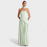 Александра - Дълга рокля с изискан дизайн