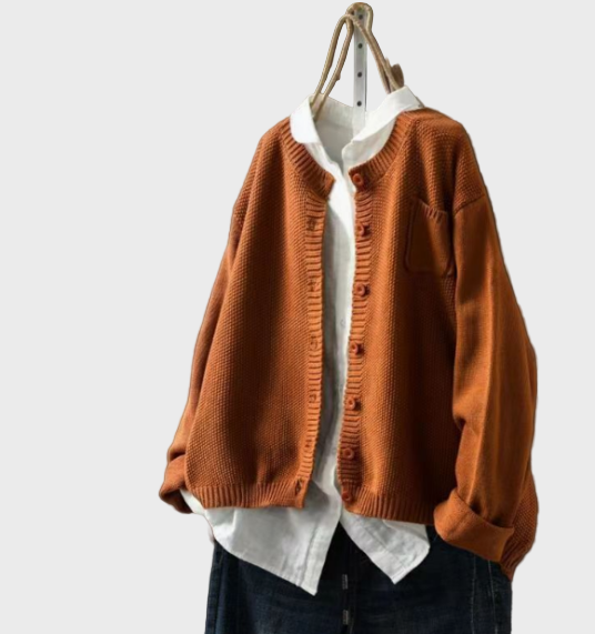 Виктория - Мек Плетен Жилетка