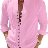 Полина - Лека памучна риза с дълги ръце