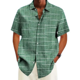 Десислава - Елегантна риза с райе и каре