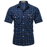 Десислава - Елегантна риза с къс ръкав на карета