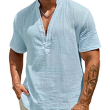 Десислава - Елегантна лятна риза с висока яка